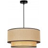 Duolla | Duolla - Luster na lanku BOHO 1xE27/15W/230V pr. 45 cm béžová/ratan | DU84304 Duolla | Duolla - Luster na lanku BOHO 1xE27/15W/230V pr. 45 cm béžová/ratan | DU84304