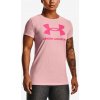 Dámske tričko Under Armour SPORTSTYLE LOGO SS-PNK XS Dámske tričko Under Armour SPORTSTYLE LOGO SS-PNK XS