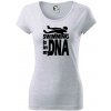 Swimming is in my DNA - Dámske tričko Pure - XS ( Svetlosivý melír ) Swimming is in my DNA - Dámske tričko Pure - XS ( Svetlosivý melír )