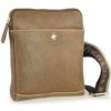 Beverly Hills Taška crossbody kožená BHPC Nebraska BH-320-25 hnedá Beverly Hills Taška crossbody kožená BHPC Nebraska BH-320-25 hnedá