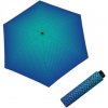 Doppler Fiber Havanna Strong blue - dámsky skladací dáždnik Doppler Fiber Havanna Strong blue - dámsky skladací dáždnik