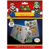 Pyramid International súprava vinylových samolepiek Super Mario Mushroom Kingdom 39 ks