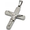 iŠperky Oceľový prívesok krížik ID|113804