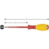 Hazet VDE skrutkovač pre skrutky Microstix Šírka čepele: 4 mm Dĺžka drieku: 100 mm; 810VDE-40 Hazet VDE skrutkovač pre skrutky Microstix Šírka čepele: 4 mm Dĺžka drieku: 100 mm; 810VDE-40