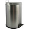 MSV pedálový odpadkový kôš brúsená nehrdzavejúca oceľ, 20 l MSV pedálový odpadkový kôš brúsená nehrdzavejúca oceľ, 20 l
