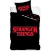 Carbotex bavlna obliečky Stranger Things Black 140x200 70x90