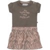 DIRKJE Šaty kr. rukáv šedohnedá dievča
