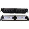 DATACOM Patch panel 10“ UTP cat5e 12portů DATACOM Patch panel 10“ UTP cat5e 12portů