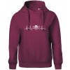 EKG včela - Oversized mikina dámská Moon - kratšia + širšia - M ( Fuchsiová ) EKG včela - Oversized mikina dámská Moon - kratšia + širšia - M ( Fuchsiová )