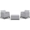 Keter SCANDI FORMA BALCONY Ash grey/Storm grey