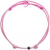 Šnúrkový Glosery náramok s lesknúcim krištáľom v tvare mini srdiečka od Swarovski®, mini šnúrka 1mm, ružová šnúrka 1,5mm Obvod zápästia: S 16-17 cm, Srdiečko: ružové, Mini šnúrka: ružová Šnúrkový Glosery náramok s lesknúcim krištáľom v tvare mini srdiečka od Swarovski®, mini šnúrka 1mm, ružová šnúrka 1,5mm Obvod zápästia: S 16-17 cm, Srdiečko: ružové, Mini šnúrka: ružová