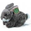 RAPPA Plyšový králik tmavosivý ležiaci, 17 cm, ECO-FRIENDLY RAPPA Plyšový králik tmavosivý ležiaci, 17 cm, ECO-FRIENDLY