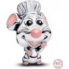 Charm Sterlingové stříbro 925 Disney Pixar Ratatouille Remy - malý šéfkuchař, korálek na náramek zvíře Charm Sterlingové stříbro 925 Disney Pixar Ratatouille Remy - malý šéfkuchař, korálek na náramek zvíře