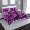 Sablio Obliečky Fialové kvety - 140x220 / 90x70 Sablio Obliečky Fialové kvety - 140x220 / 90x70