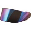 Plexi XRC 818 visor chrome rainbow Plexi XRC 818 visor chrome rainbow