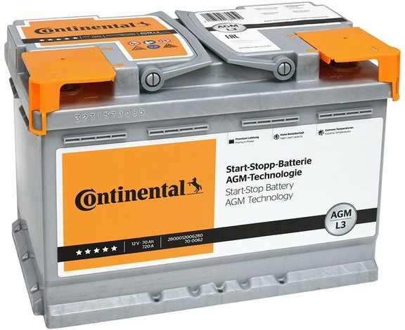 Continental AGM L3 12V 70Ah 720A 2800012006280