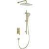 KFA Armatura | KFA Armatura 4529-301-31 - Sprchová súprava s podomietkovou batériou MALAGA v kartáčovanom zlate | KF0260 KFA Armatura | KFA Armatura 4529-301-31 - Sprchová súprava s podomietkovou batériou MALAGA v kartáčovanom zlate | KF0260