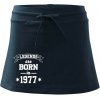 Legends are born in 1977 športová sukne two in one tmavomodrá takmer čierna