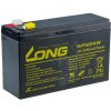 Long 12V 6Ah olověný akumulátor HighRate F2 (WP1224W) PBLO-12V006-F2AH Long 12V 6Ah olověný akumulátor HighRate F2 (WP1224W) PBLO-12V006-F2AH