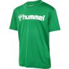 Hummel | hmlLOGO JERSEY S/S KIDS | zelená| 128 Hummel | hmlLOGO JERSEY S/S KIDS | zelená| 128