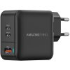 Cestovný adaptér Amazing Thing Thunder Pro GaN EUTH66W PD 66W čierny Cestovný adaptér Amazing Thing Thunder Pro GaN EUTH66W PD 66W čierny