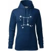 Súhvezdie - Gemini - Blíženci - Mikina dámská Cape s kapucí - XS ( Polnočná modrá ) Súhvezdie - Gemini - Blíženci - Mikina dámská Cape s kapucí - XS ( Polnočná modrá )