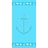 Modrá froté bavlnená plážová osuška 70x140 cm Anchor – B.E.S. Modrá froté bavlnená plážová osuška 70x140 cm Anchor – B.E.S.