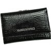 Gregorio GF117 čierna lakovaná dámska peňaženka 12,5 x 8 x 3,5 cm Gregorio GF117 čierna lakovaná dámska peňaženka 12,5 x 8 x 3,5 cm