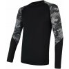 Pánske tričko dl.rukáv SENSOR MERINO IMPRESS čierna/honeycomb S Pánske tričko dl.rukáv SENSOR MERINO IMPRESS čierna/honeycomb S