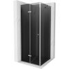Mexen Lima, sprchovací kút 80 (dvere) x 80 (stena) cm, 6mm šedé sklo, chrómový profil, 856-080-080-01-40 Mexen Lima, sprchovací kút 80 (dvere) x 80 (stena) cm, 6mm šedé sklo, chrómový profil, 856-080-080-01-40