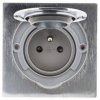 Vstavaná podlahová zásuvka, IP55 Vstavaná podlahová zásuvka, IP55