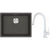 Súprava granitový drez Franke Maris 125.0716.375, kuchynská batéria Franke Lina 115.0626.081 Súprava granitový drez Franke Maris 125.0716.375, kuchynská batéria Franke Lina 115.0626.081