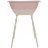 Kúpacia sada Luma - vanička Blush Pink so stojanom Kúpacia sada Luma - vanička Blush Pink so stojanom