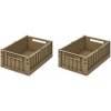 Úložný box Liewood Weston M 2ks: Oat Úložný box Liewood Weston M 2ks: Oat
