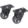 EXTOL PREMIUM Kolieska otočné priemer 40 mm max 30 kg 2 ks EXTOL PREMIUM Kolieska otočné priemer 40 mm max 30 kg 2 ks