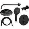 AQUARISTO STYLE Sprchový set: termostat ERIDAN BLACK + hlavica 200mm + príslušenstvo AQUARISTO STYLE Sprchový set: termostat ERIDAN BLACK + hlavica 200mm + príslušenstvo
