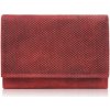 Paolo Peruzzi peňaženka z pravej kože červená - dámska Paolo Peruzzi peňaženka z pravej kože červená - dámska