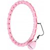 Masážna hula hop obruč so závažím a počítadlom HMS HHW11 PLUS SIZE ružová Masážna hula hop obruč so závažím a počítadlom HMS HHW11 PLUS SIZE ružová