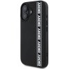 Zadný kryt DKNY 3D Rubber Repeat Logo Line pre Apple iPhone 16, čierna Zadný kryt DKNY 3D Rubber Repeat Logo Line pre Apple iPhone 16, čierna
