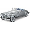 MAISTO 1936 Mercedes-Benz 500 K Typ Specialroadster metal šedá 1:18 MAISTO 1936 Mercedes-Benz 500 K Typ Specialroadster metal šedá 1:18