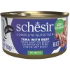 Schesir Cat C&B Wet Adult Tuniak a hovädzie v želé 85 g