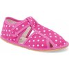 Barefootovo Baby Bare Slippers č. 33 – Ružové barefoot papučky s bodkami, pink dot Barefootovo Baby Bare Slippers č. 33 – Ružové barefoot papučky s bodkami, pink dot