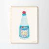 Moikka Plagát Blue Lady by Stine Belden Røed 50x70cm Moikka Plagát Blue Lady by Stine Belden Røed 50x70cm