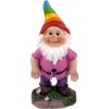 Soška záhradný trpaslík v dúhovej čiapke 18,5cm Soška záhradný trpaslík v dúhovej čiapke 18,5cm