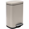 Spirella pedálový odpadkový kôš AKIRA matná šedo-hnedá oceľ 5 L 10.19837 Spirella pedálový odpadkový kôš AKIRA matná šedo-hnedá oceľ 5 L 10.19837