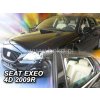 Deflektory na Seat Exeo Sedan 2008-2013 (+zadné) Deflektory na Seat Exeo Sedan 2008-2013 (+zadné)