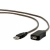 Gembird aktívny predlžovací kábel USB 2.0 (M-F), 5 m, čierny UAE-01-5M Gembird aktívny predlžovací kábel USB 2.0 (M-F), 5 m, čierny UAE-01-5M