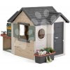 Domček Záhradník s kvetináčom pri vchode Garden House Life Smoby s odkvapom rozšíriteľný s UV filtrom od 24 mes Domček Záhradník s kvetináčom pri vchode Garden House Life Smoby s odkvapom rozšíriteľný s UV filtrom od 24 mes