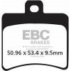 Brzdové platničky EBC SFAC298 pre Aprilia Derbi Beta Brzdové platničky EBC SFAC298 pre Aprilia Derbi Beta