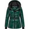 Navahoo Dámska zimná bunda s kapucňou EISGLANZ, evergreen - L Navahoo Dámska zimná bunda s kapucňou EISGLANZ, evergreen - L